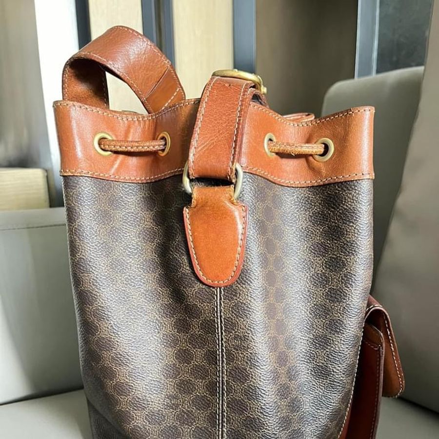 Celine Vintage 經典老花水桶包-24