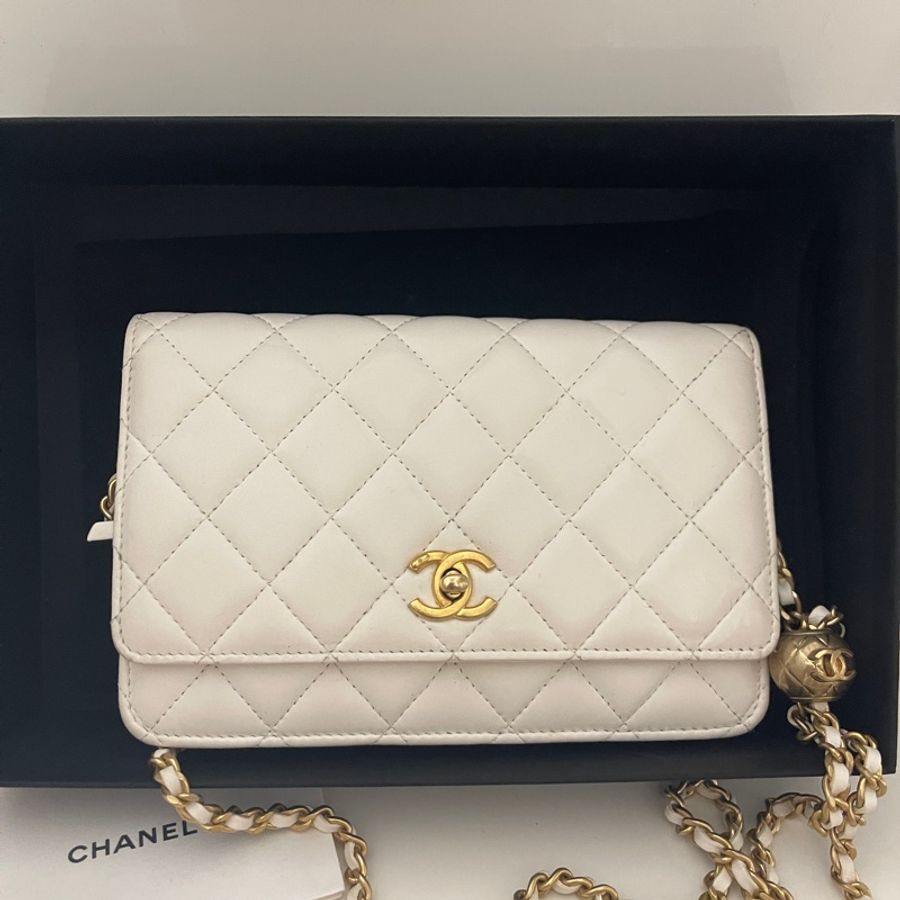 Chanel woc白色金球🤍-0