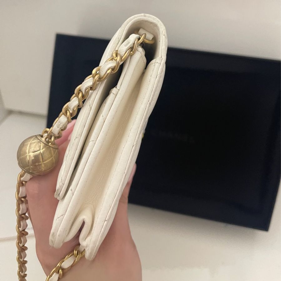 Chanel woc白色金球🤍-2