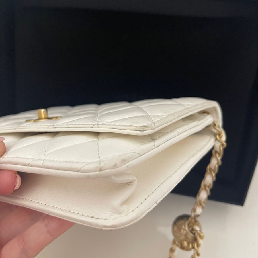 Chanel woc白色金球🤍-11