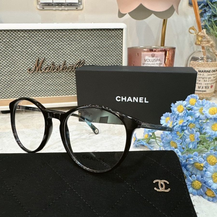 【現貨】麗睛眼鏡 Chanel【可刷卡分期】香奈兒 CH3413 光學眼鏡 太陽眼鏡 精品眼鏡 明星同款 小香眼鏡 熱賣款-5