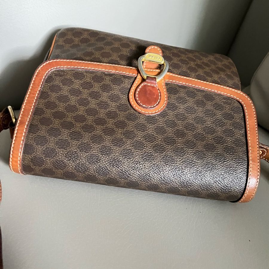 Celine Vintage 經典老花郵差包-14