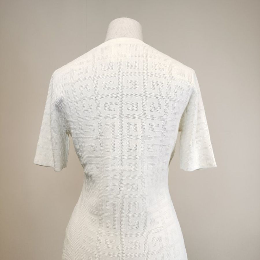 GIVENCHY 4G 提花短袖 上衣
Givenchy 4G Jacquard Short-Sleeved T-Shirt-8