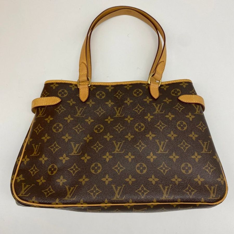 Louis Vuitton LV 老花字紋 雙耳 肩背購物袋/托特包-2