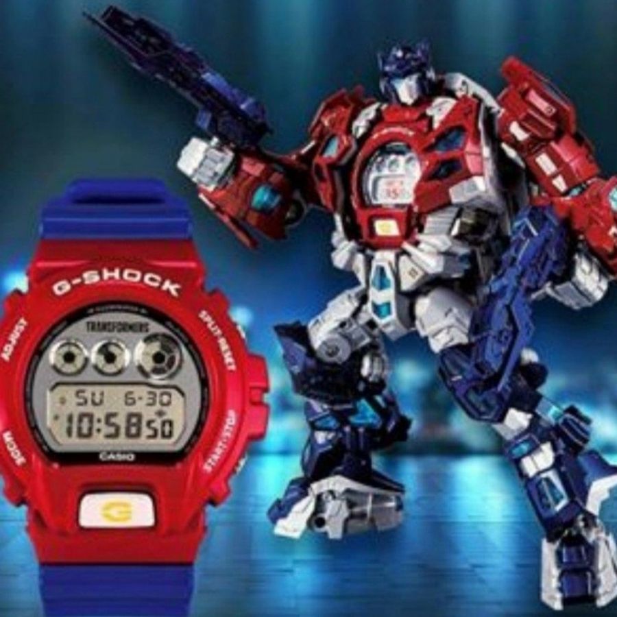 絕版現貨歐洲帶回絕版g shock transformer 機器人錶-0