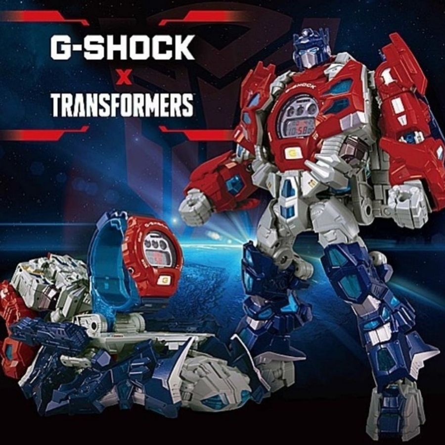絕版現貨歐洲帶回絕版g shock transformer 機器人錶-1
