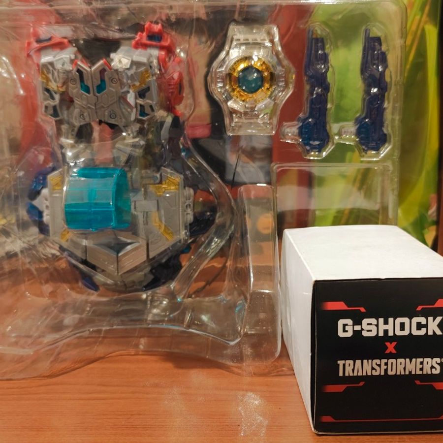 絕版現貨歐洲帶回絕版g shock transformer 機器人錶-9