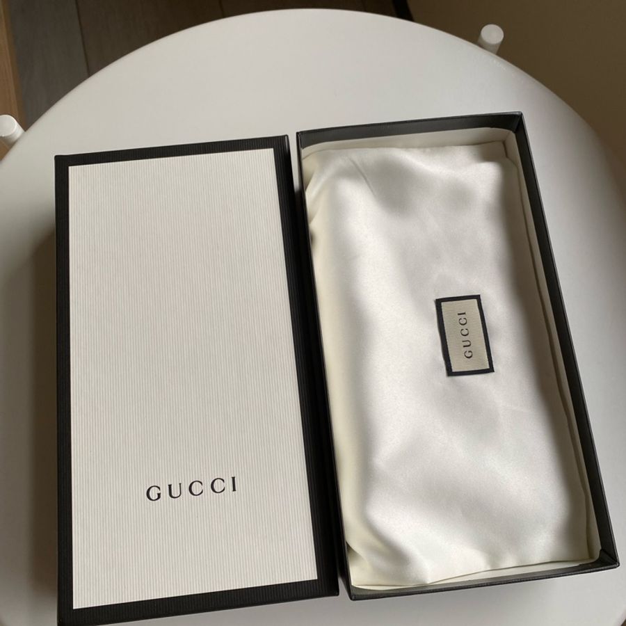 GUCCI marmont藍色長夾-16