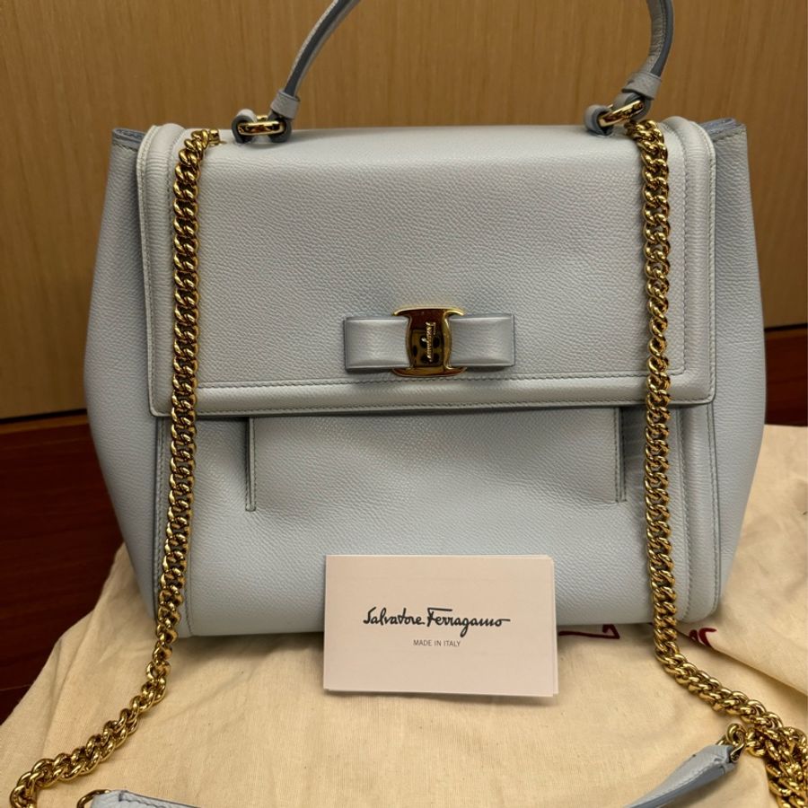 Salvatore Ferragamo 菲拉格慕手提肩背兩用包-0