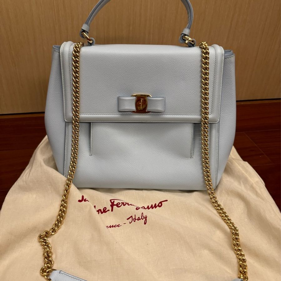 Salvatore Ferragamo 菲拉格慕手提肩背兩用包-1