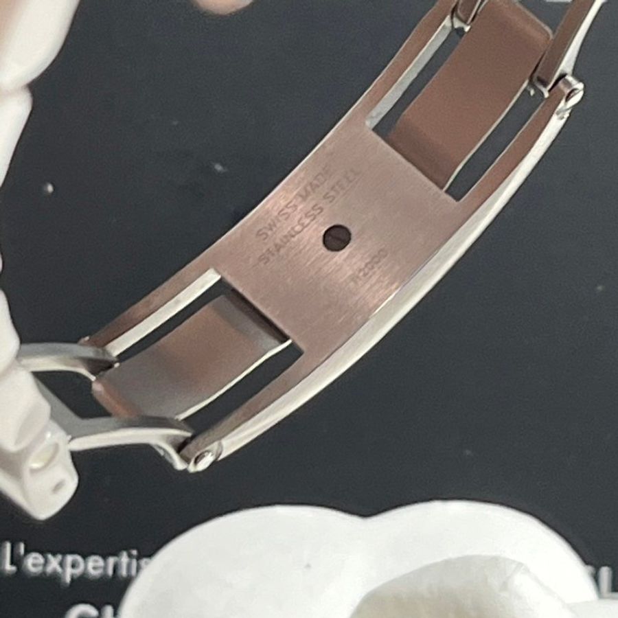 CHANEL香奈兒 J12 白陶瓷 12鑽 33mm-9
