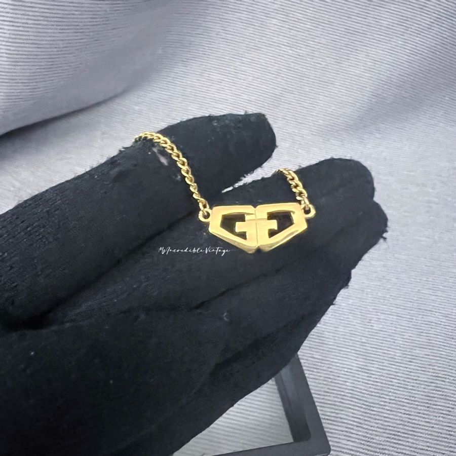 Givenchy Gold Chocker 鎖骨金頸鏈-0