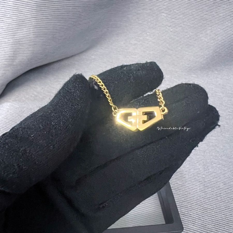 Givenchy Gold Chocker 鎖骨金頸鏈-12