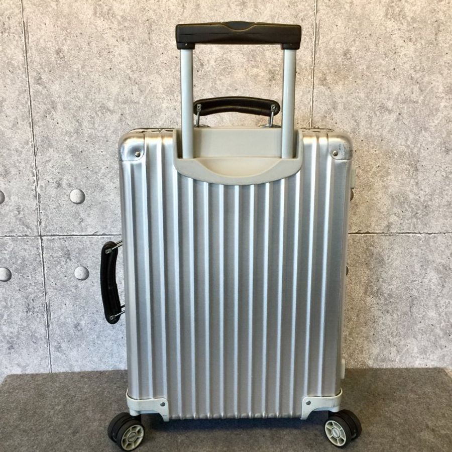 RIMOWA 銀色鋁製手提拉桿旅行箱 /20寸 /登機箱 /行李箱-1