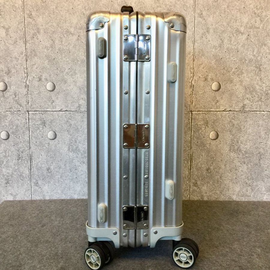 RIMOWA 銀色鋁製手提拉桿旅行箱 /20寸 /登機箱 /行李箱-2