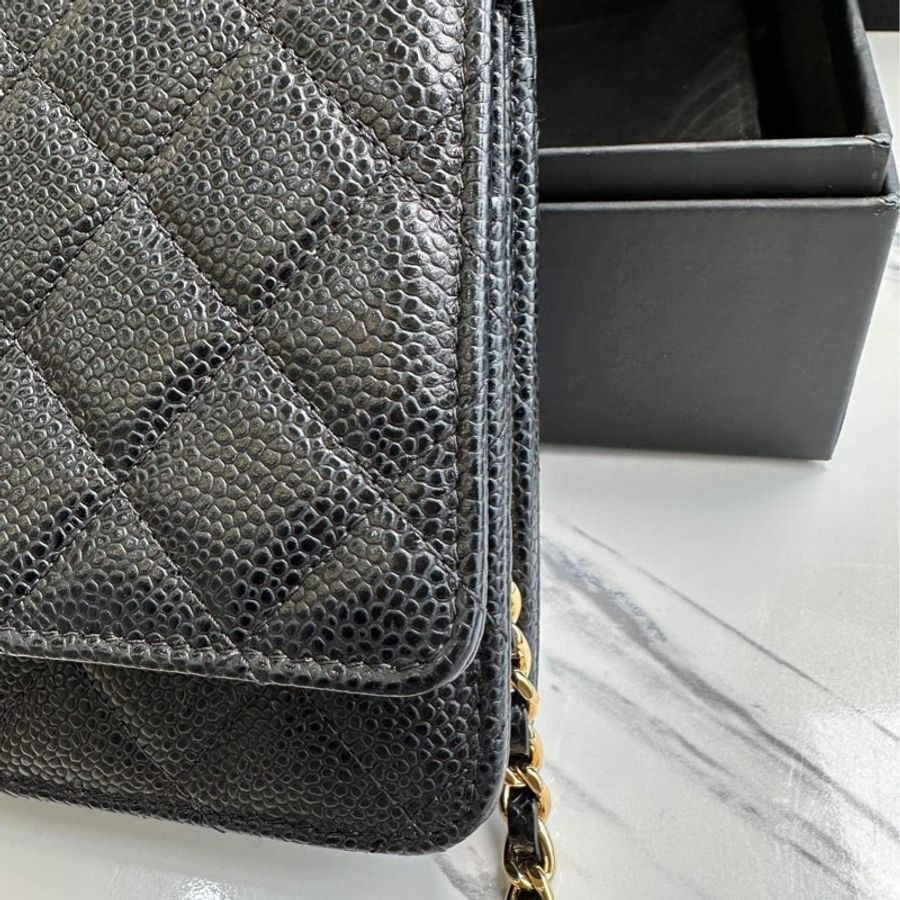 「M.Y精品」 chanel Woc 鏈帶包 磁吸釦 9新-8