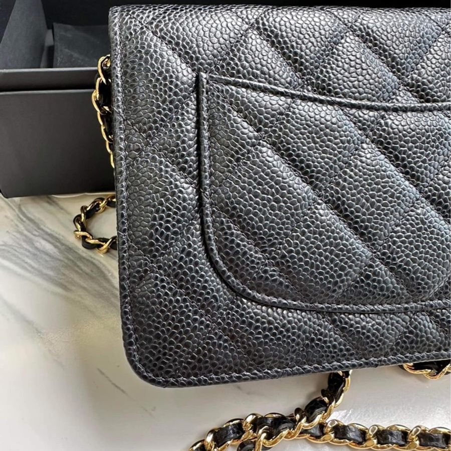 「M.Y精品」 chanel Woc 鏈帶包 磁吸釦 9新-12