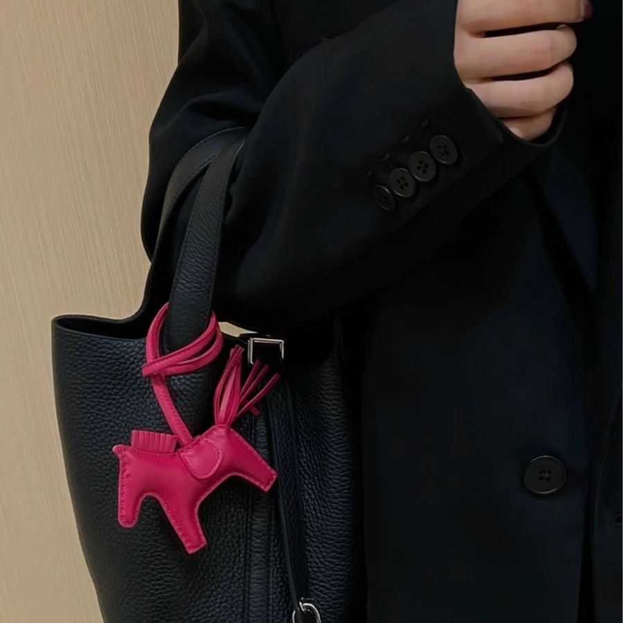 愛馬仕Hermès picotin 菜籃18黑銀-0