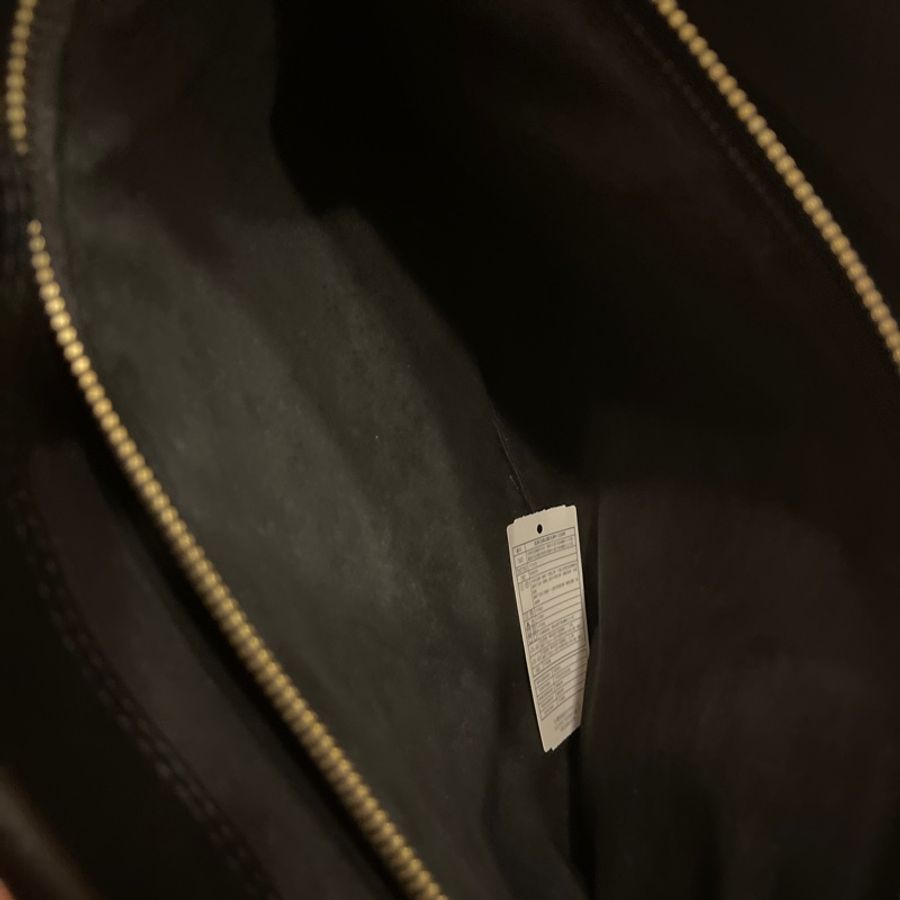 LV M51198 原花 黑 牛皮 金鍊 肩背包 側背包 購物包 托特包 媽媽包 名媛包-11