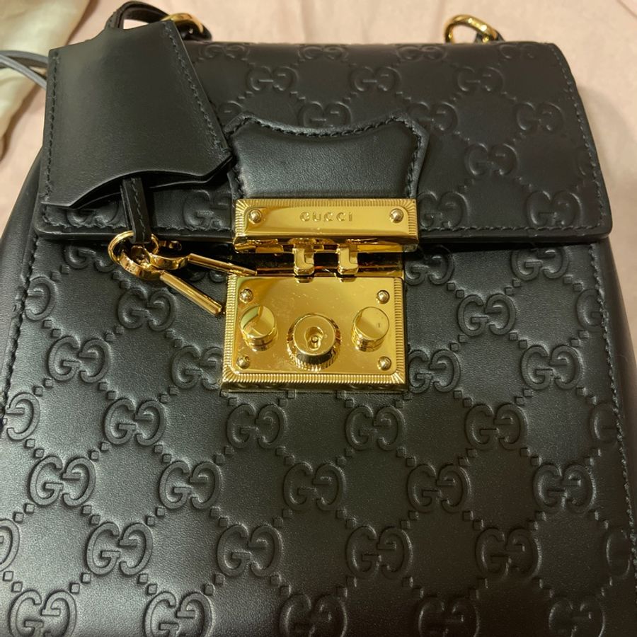 gucci Padlock系列Gucci Signature皮革背包 498194 0DM1G 1000-5