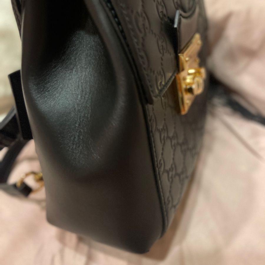gucci Padlock系列Gucci Signature皮革背包 498194 0DM1G 1000-8