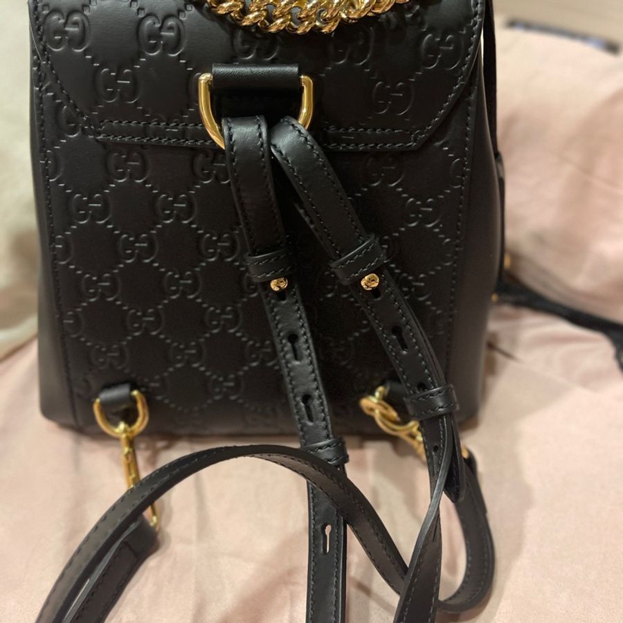 gucci Padlock系列Gucci Signature皮革背包 498194 0DM1G 1000-9