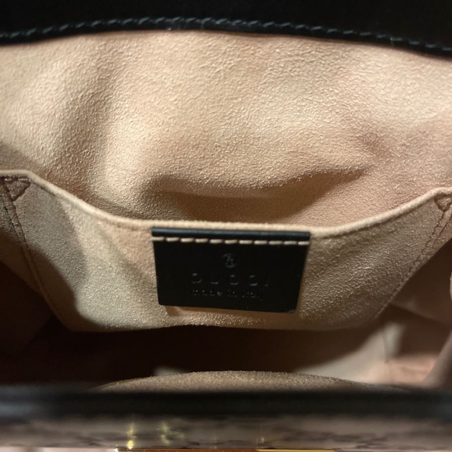 gucci Padlock系列Gucci Signature皮革背包 498194 0DM1G 1000-11