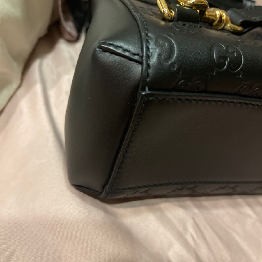 gucci Padlock系列Gucci Signature皮革背包 498194 0DM1G 1000-16