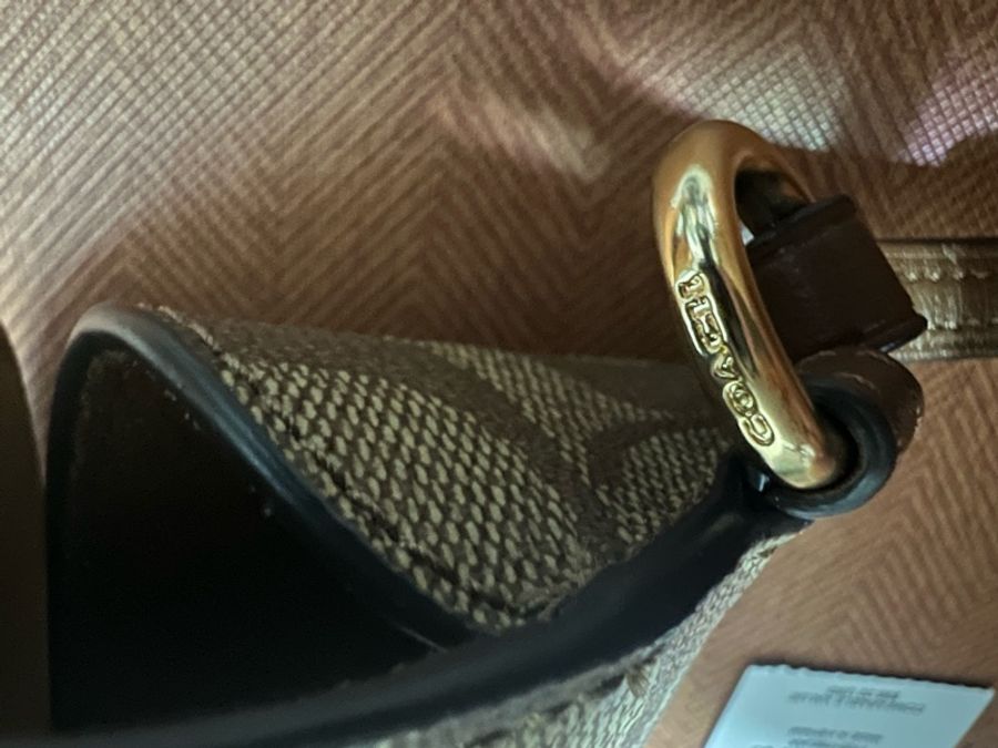全新 COACH 老花款眼鏡盒-5