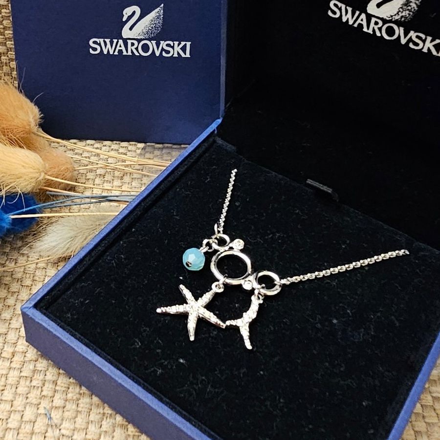 Swarovski 🪼海星🐳項鍊-1