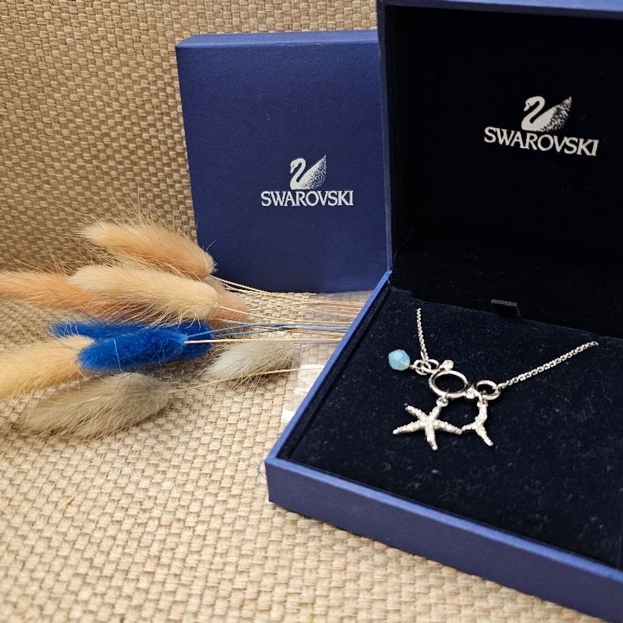 Swarovski 🪼海星🐳項鍊-4