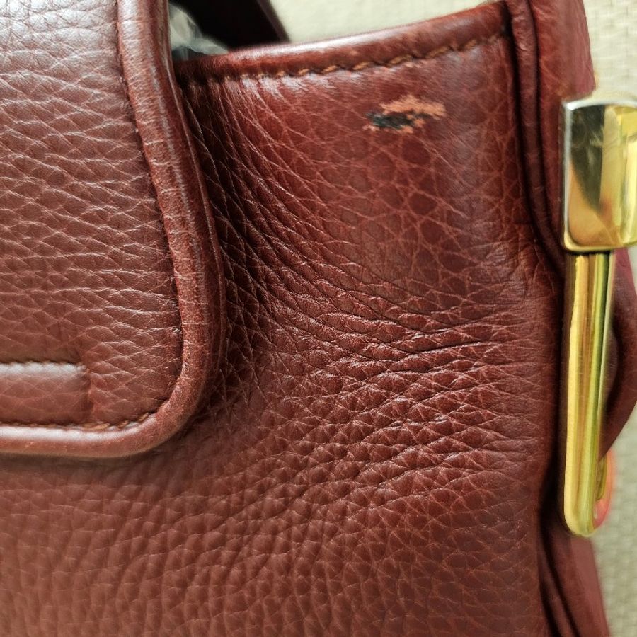 Gucci 古董精品 卡地亞酒紅色 翻蓋 側肩包 vintage 賈姬Jackie 包型 hobo包型-19