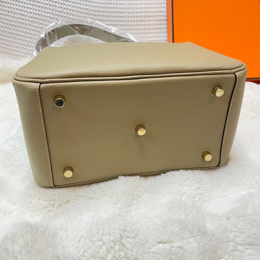 帶發票,全新‼️Hermes Lindy 26 8q新顏色-馬爾法米色-6
