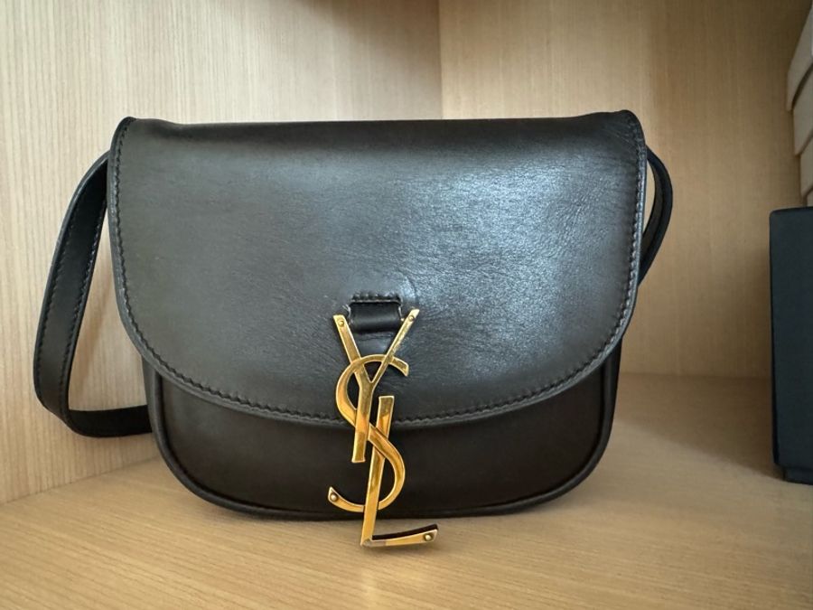YSL Kaia small leather shoulder bag 小款馬鞍包-1