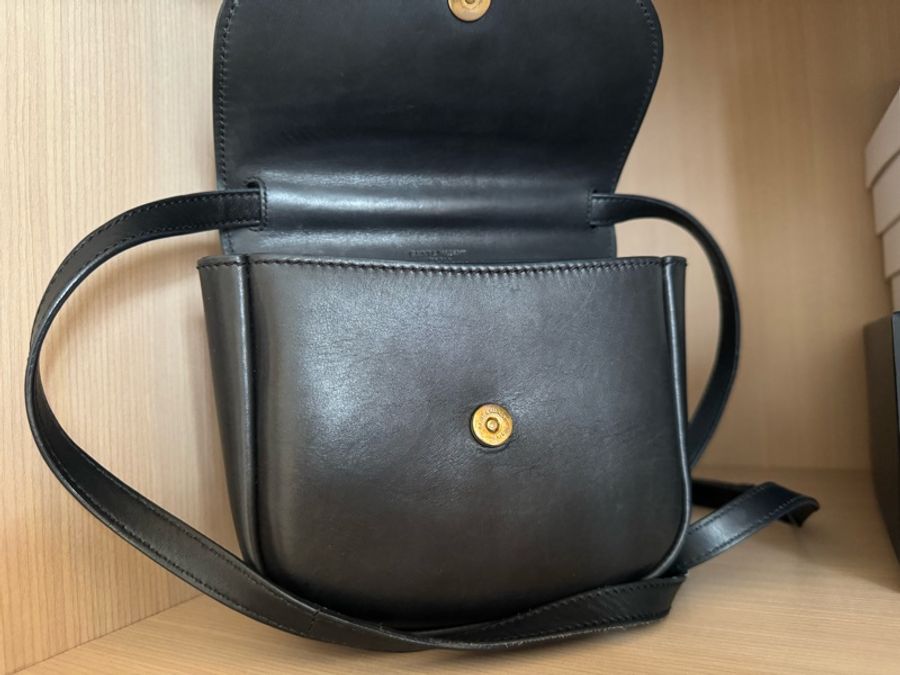 YSL Kaia small leather shoulder bag 小款馬鞍包-4