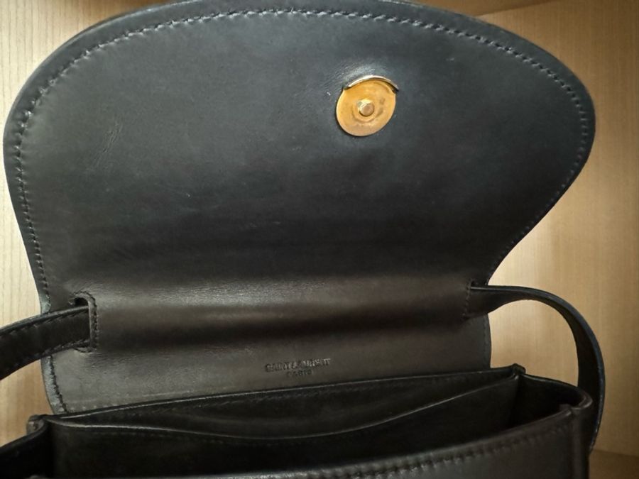 YSL Kaia small leather shoulder bag 小款馬鞍包-5
