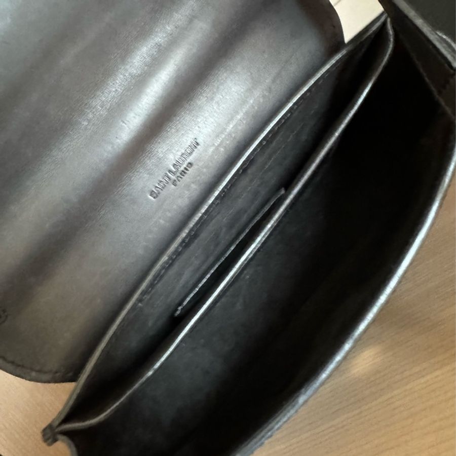 YSL Kaia small leather shoulder bag 小款馬鞍包-8