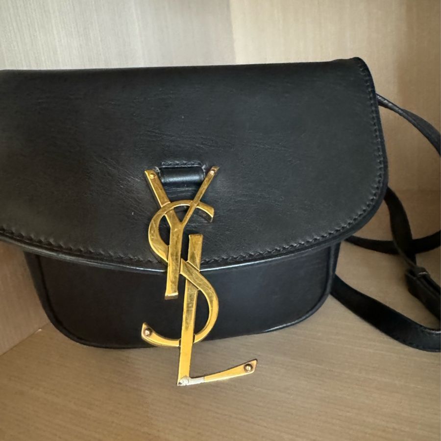 YSL Kaia small leather shoulder bag 小款馬鞍包-9