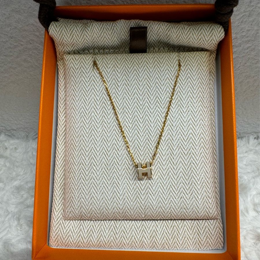 (全新)Hermes mini pop H項鍊-0