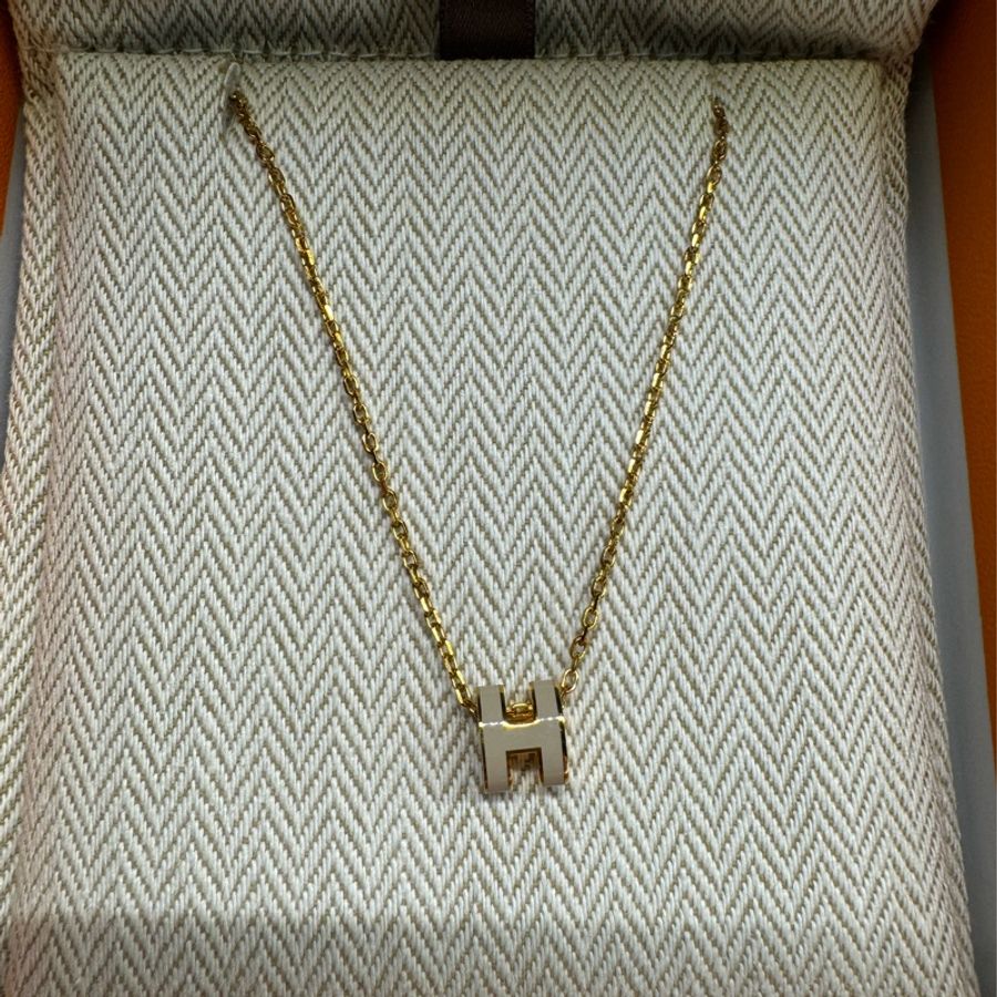 (全新)Hermes mini pop H項鍊-3