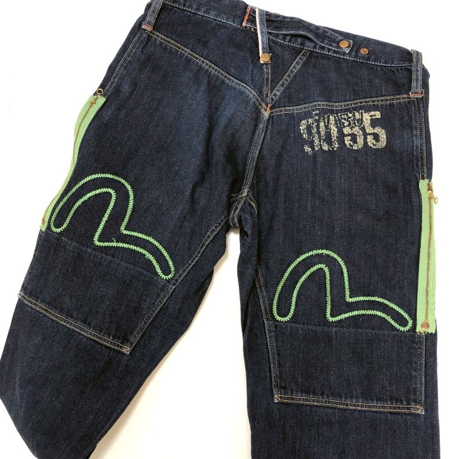 EVISU 福神 Philip Goss 9055,W32 潮流款,限定款,稀有,二手真品,正品,現貨,免運-2