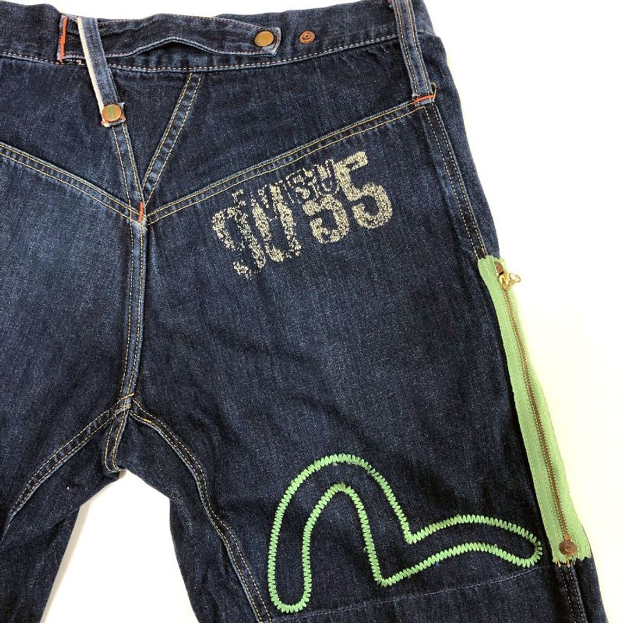 EVISU 福神 Philip Goss 9055,W32 潮流款,限定款,稀有,二手真品,正品,現貨,免運-3