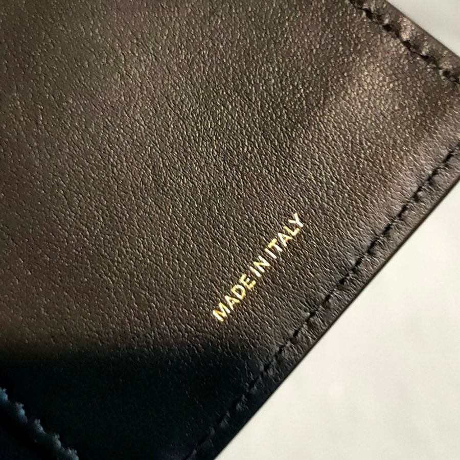 🔥10/9-10/30週年慶🔥【最後倒數】【9成新】㊣✨ Burberry✨(附防塵袋)博柏利 TB 黑色 金釦 壓紋 短夾 皮夾 錢包/二手精品/保證正品🌳二手樹屋🌳-15