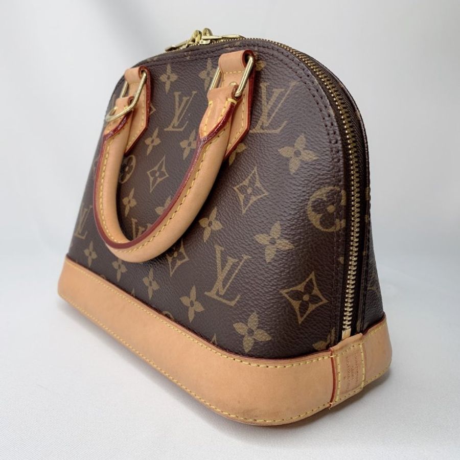 LV ALMA BB老花貝殼手提包-4