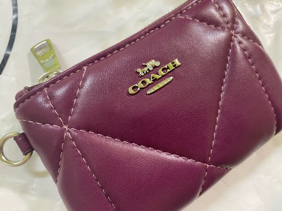 全新 coach 雲朶包 零錢包-1