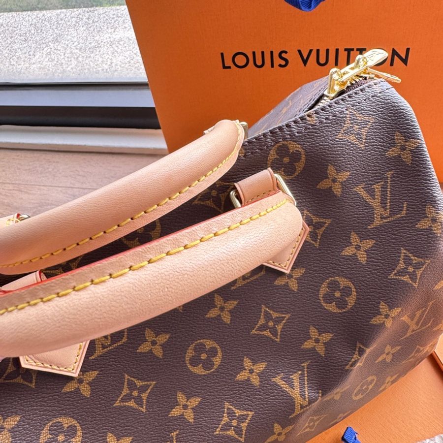 購證)LV Speedy 30 肩帶款-4