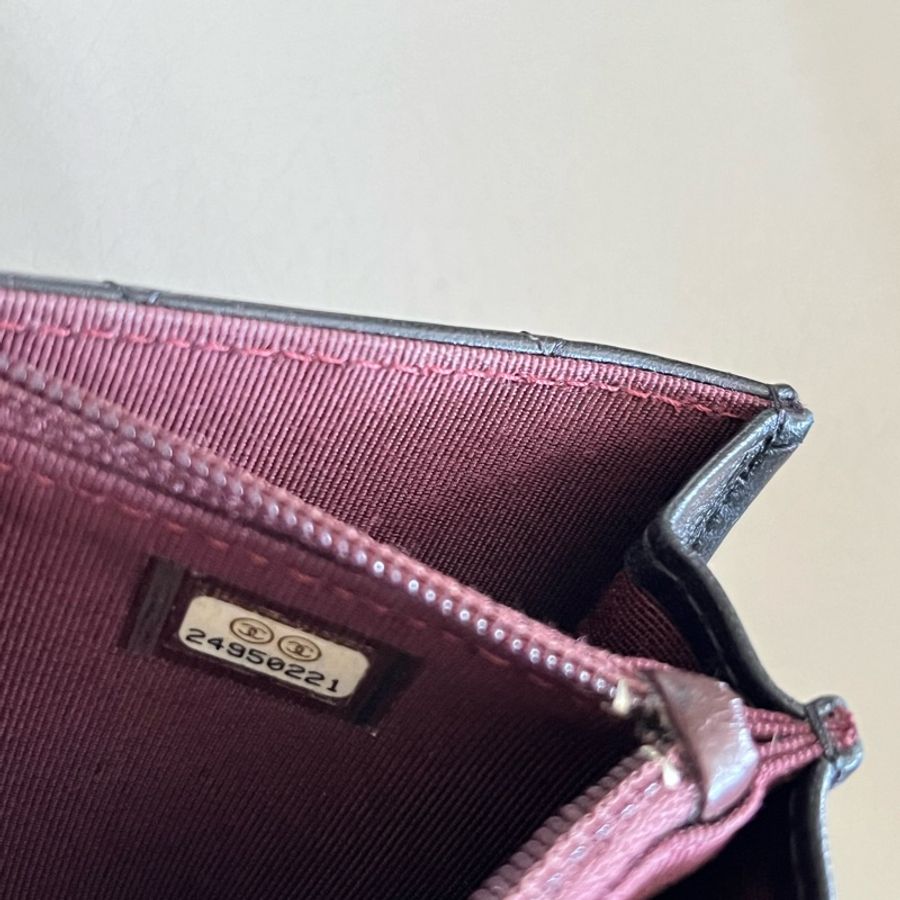 Chanel Woc 黑色淡金鏈-16