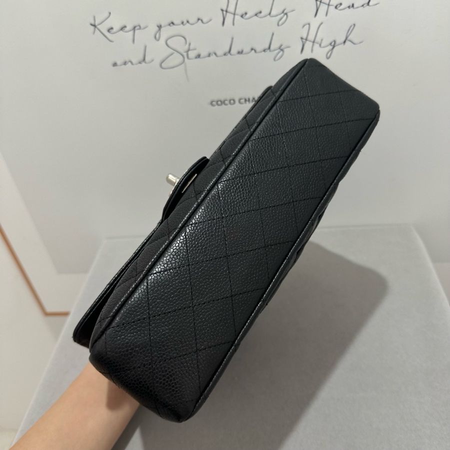 Chanel Caviar CF25 銀扣-5