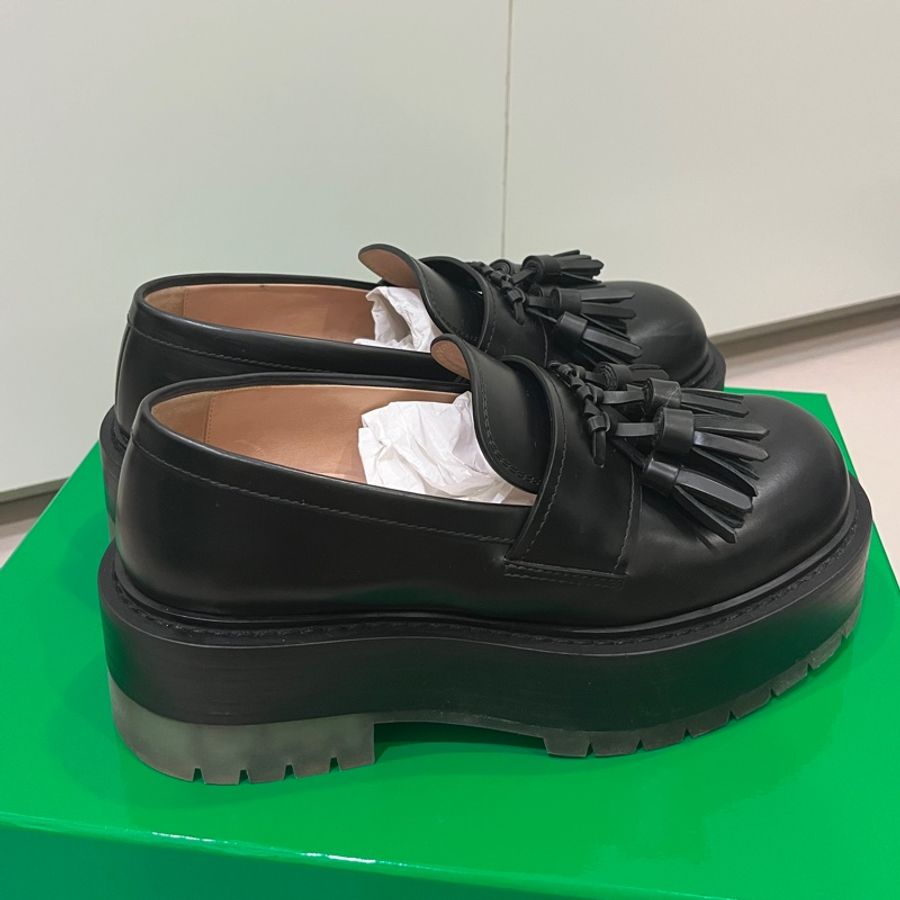 BV 流蘇冰底厚底樂福鞋🧊Bottega Veneta Tassels Loafers on high sole-3