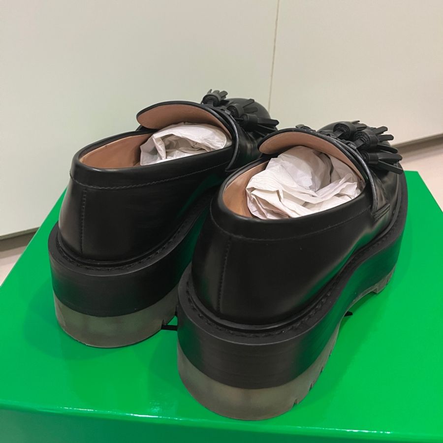 BV 流蘇冰底厚底樂福鞋🧊Bottega Veneta Tassels Loafers on high sole-8
